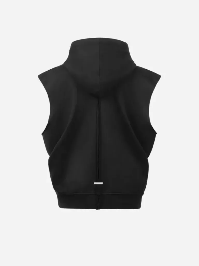 Men C2H4 005 - Accumulation Sleeveless Hoodie
