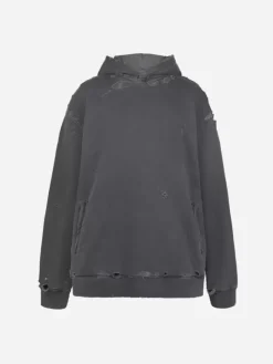 Men C2H4 001 - Agitator Distressed Hoodie