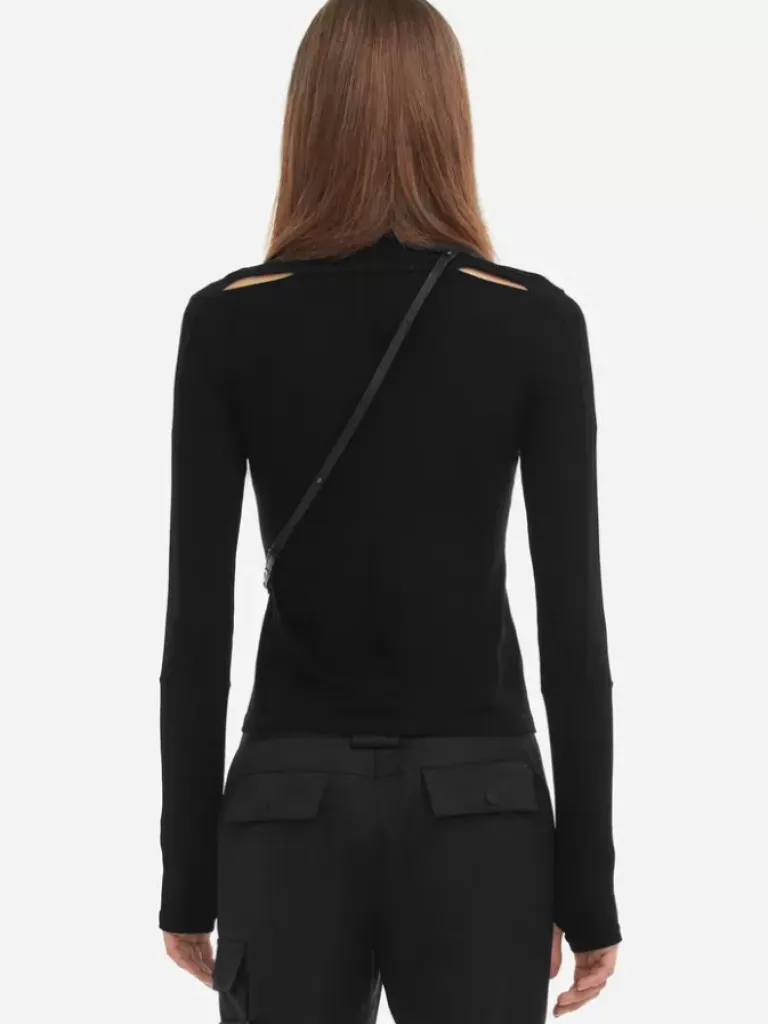 Women C2H4 006 - Arc Cut-Out Panelled Jumper