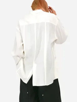 Women C2H4 004 - Arc Cutting Ripple Shirt