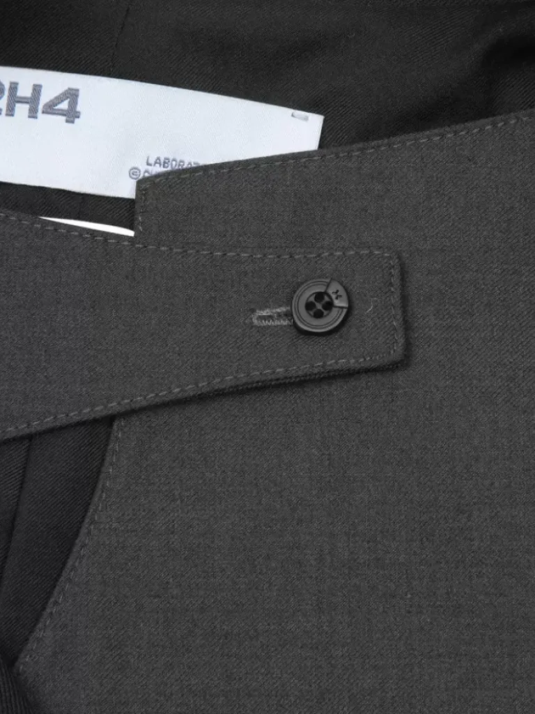 Women C2H4 004 - Arc Cutting Splicing Layered Tailored Jacket