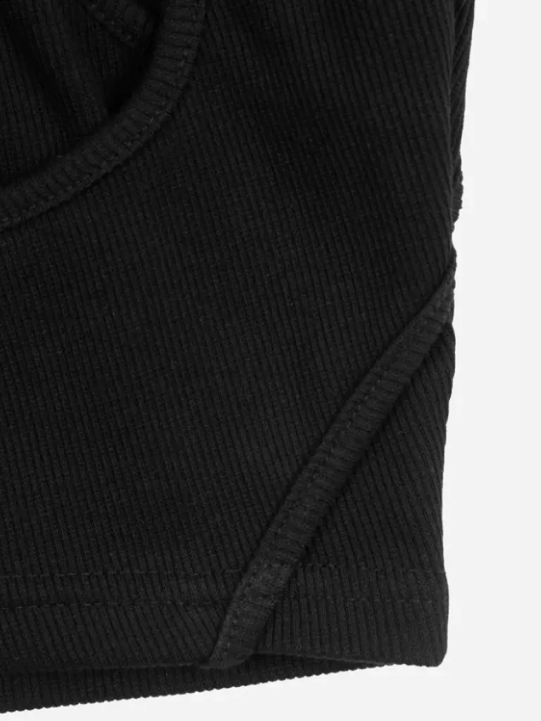 Women C2H4 005 - Arc Layering Crossed Strap Sporty Bra