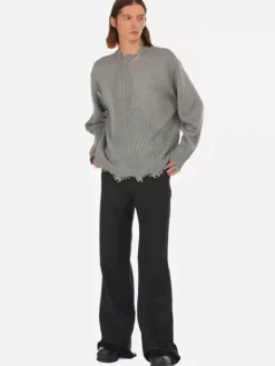 Men C2H4 002 - Arc Sculpture Knit Sweater