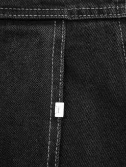 Men C2H4 005 - Asteroid Raw Edge Denim Jacket