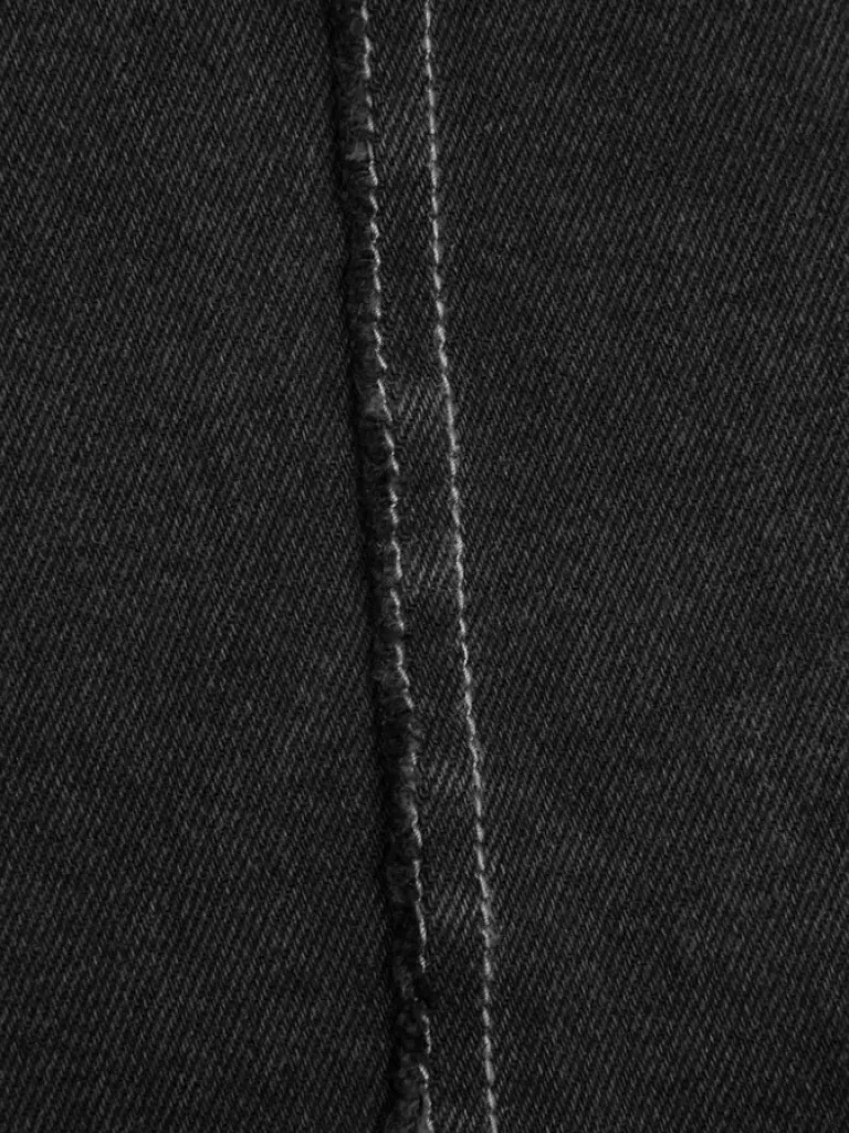 Men C2H4 005 - Asteroid Raw Edge Denim Jacket