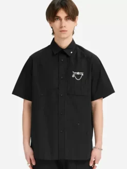 Men C2H4 005 - Asteroid Raw Edge Shirt