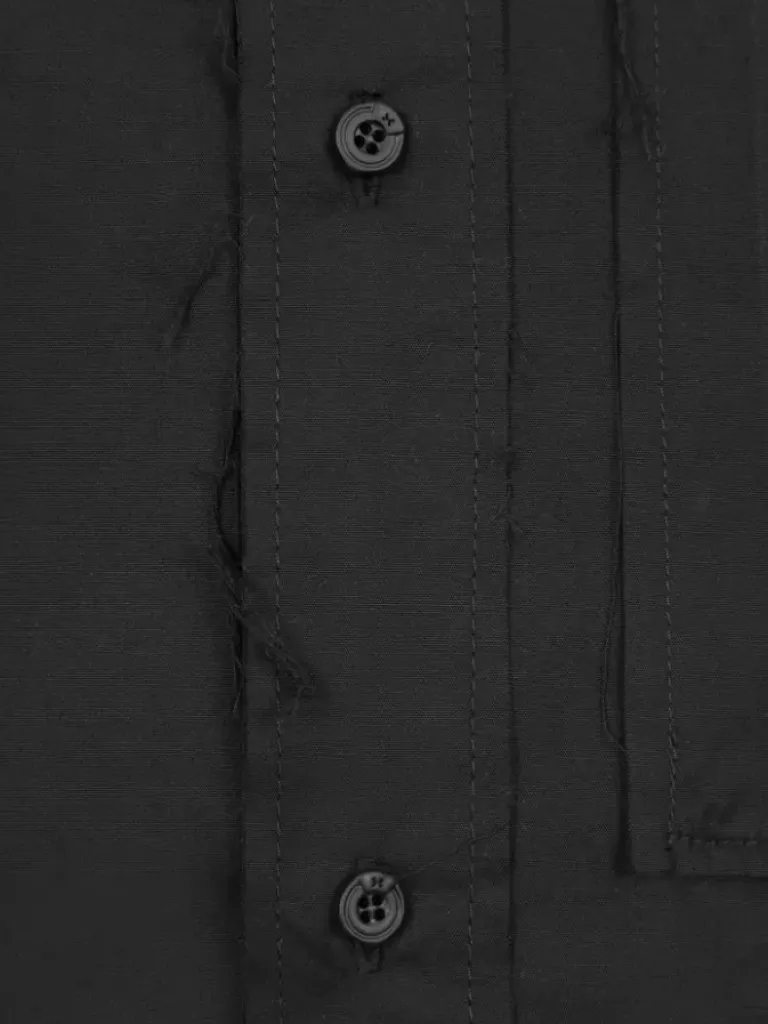 Men C2H4 005 - Asteroid Raw Edge Shirt