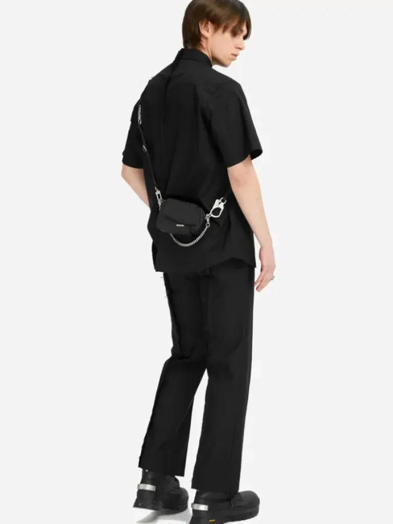 Men C2H4 005 - Asteroid Raw Edge Shirt