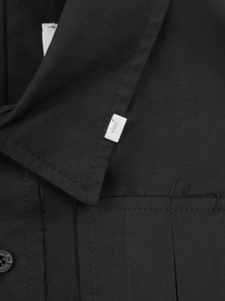 Men C2H4 005 - Asteroid Raw Edge Shirt