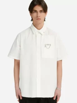 Men C2H4 005 - Asteroid Raw Edge Shirt