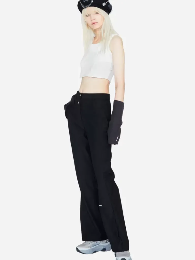 Women C2H4 003 - Asymmetrical Arc Layered Tanktop