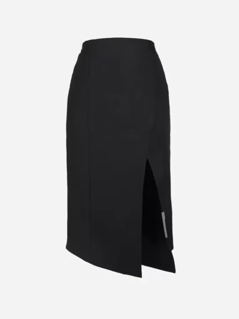 Women C2H4 004 - Asymmetrical Fitted Skirt