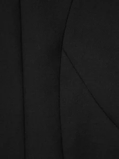 Men C2H4 005 - Asymmetric Intervein Panelled Tailored Coat