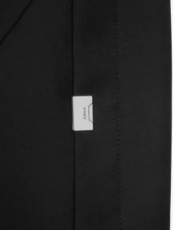 Men C2H4 005 - Asymmetric Intervein Panelled Tailored Coat
