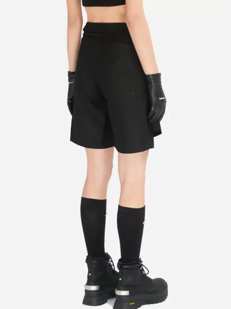 Women C2H4 005 - Asymmetric Layered Shorts