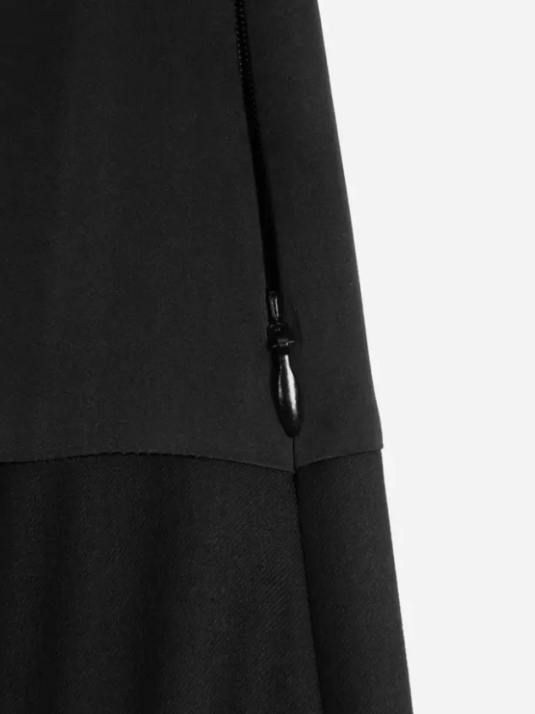 Women C2H4 005 - Asymmetry Layered Mini Dress