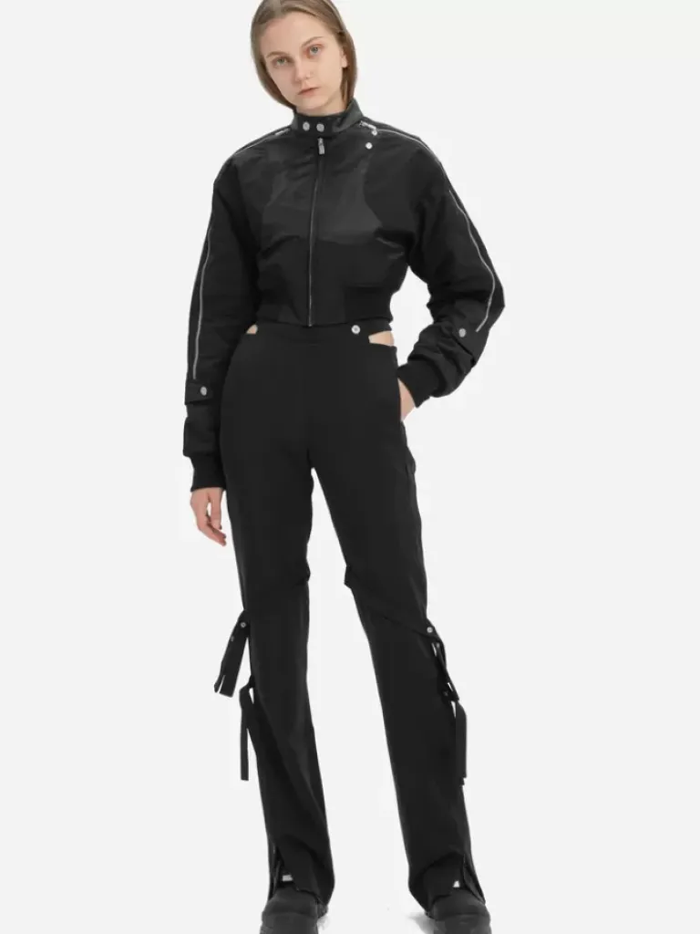 Women C2H4 004 - Bandage Sway Trousers