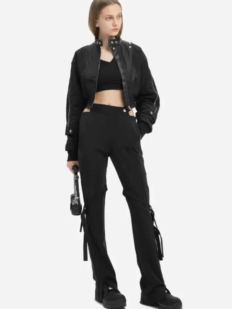 Women C2H4 004 - Bandage Sway Trousers