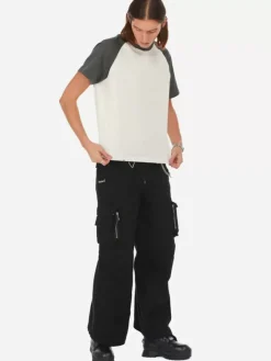 Men C2H4 007 - Basics Paneled T-Shirt