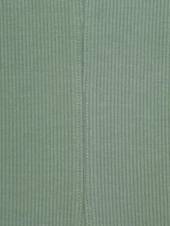 Women C2H4 007 - Basics Rib Knit T-Shirt