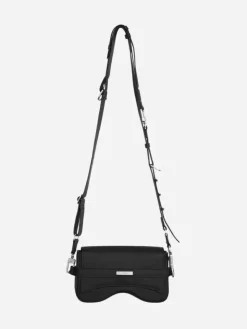 Women C2H4 005 - "Callisto" Curved Leather Shoulder Bag