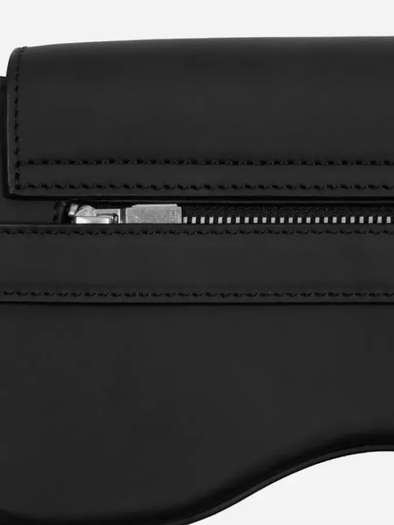 Women C2H4 005 - "Callisto" Curved Leather Shoulder Bag