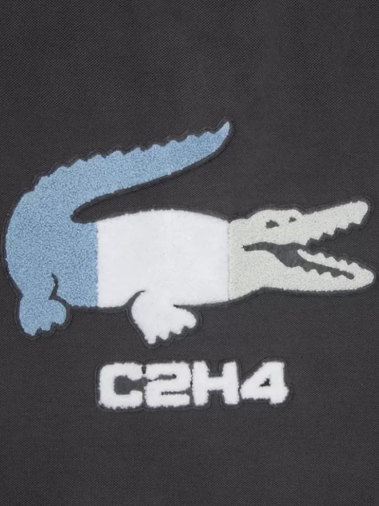 Men C2H4 X Lacoste Appqliue Logo Polo