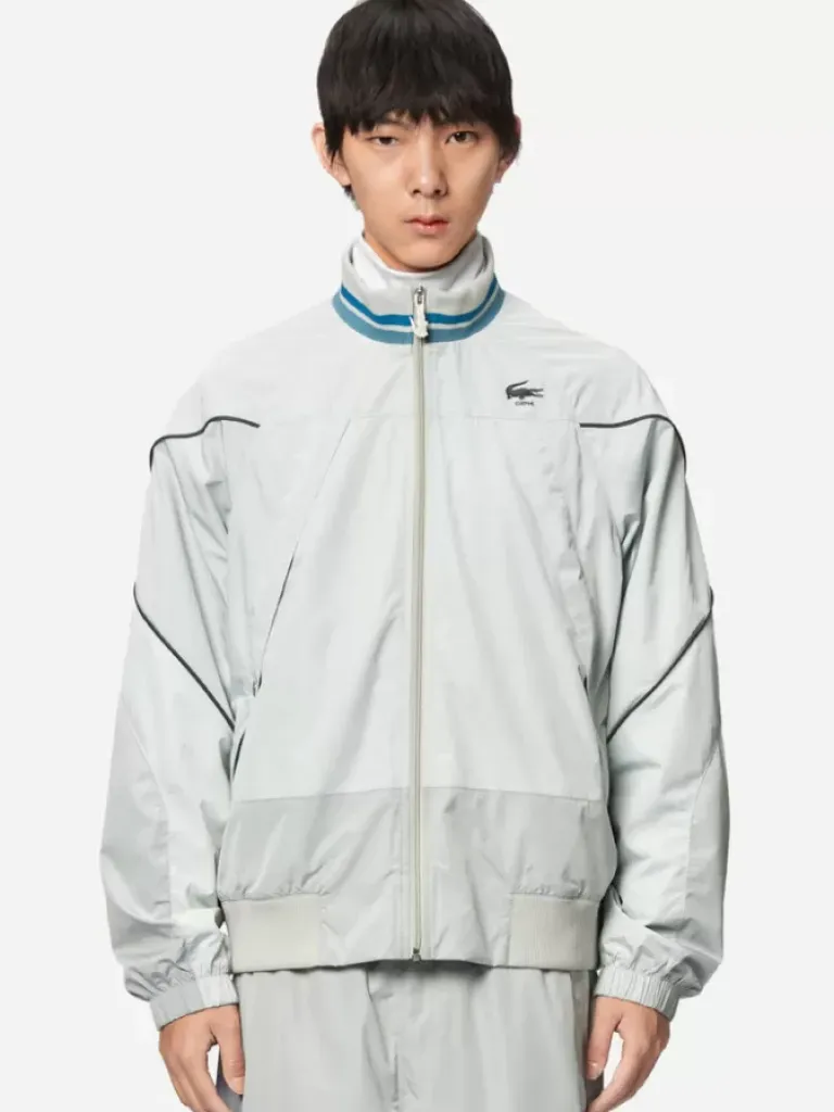 Men C2H4 X Lacoste Arch Streamline Reflective Track Jacket