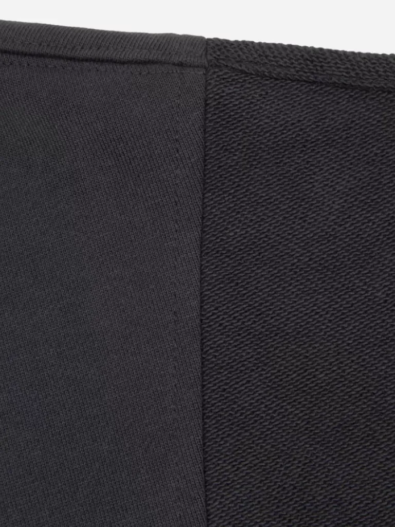 Men C2H4 X Lacoste Paneled Applique Inside-Out Crewneck
