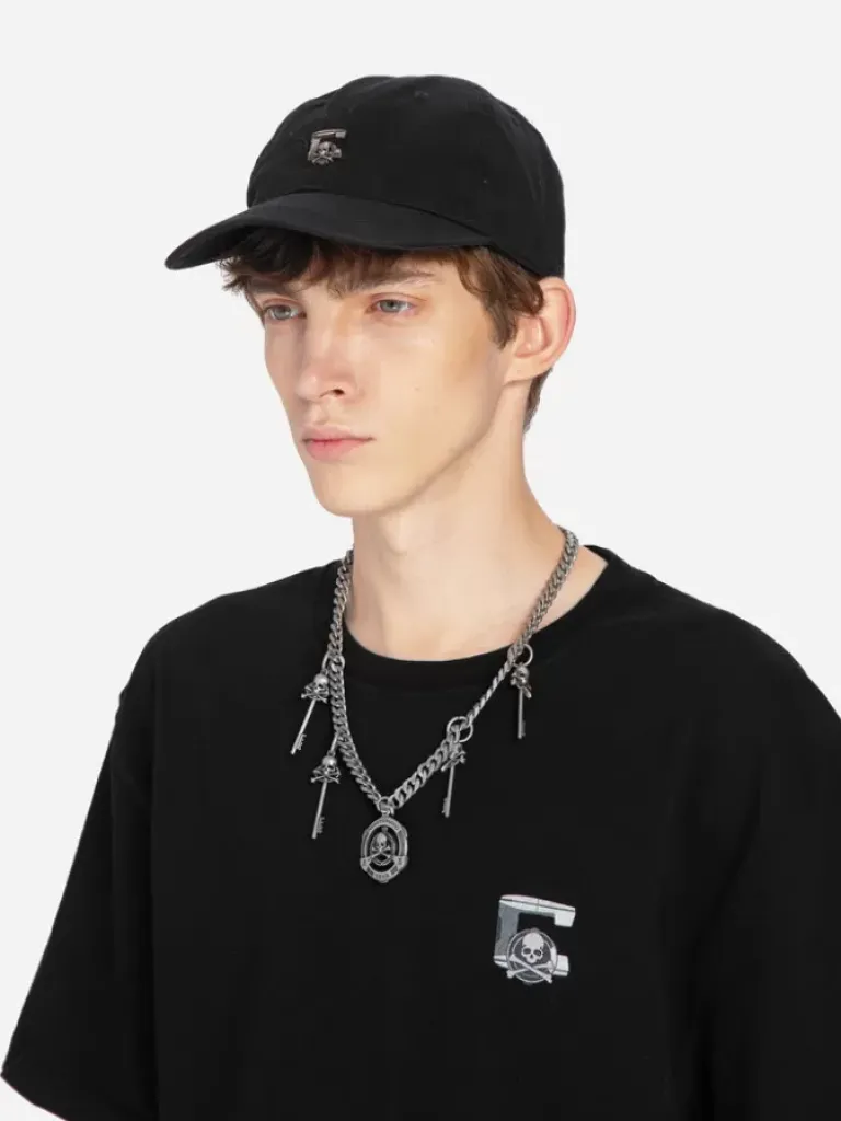 Men C2H4 ® X Mastermind Japan Badged Baseball Cap