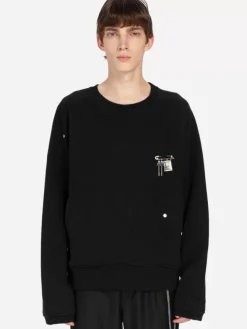 Men C2H4 ® X Mastermind Japan X Mmj Applique Logo Crewneck