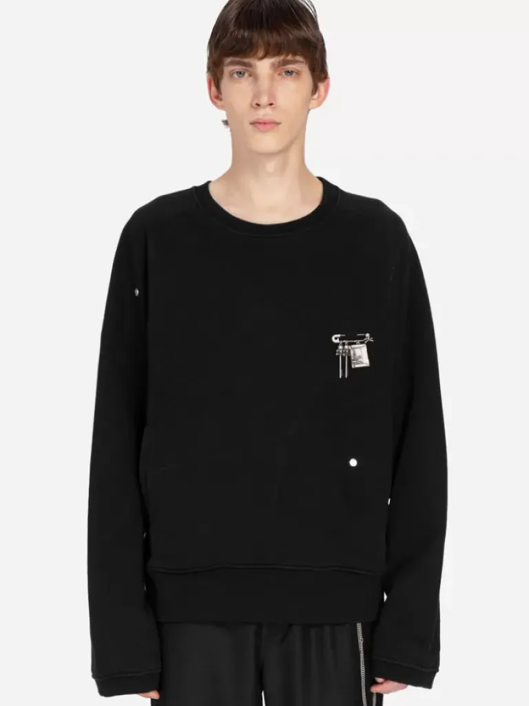 Men C2H4 ® X Mastermind Japan X Mmj Applique Logo Crewneck
