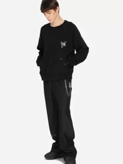 Men C2H4 ® X Mastermind Japan X Mmj Applique Logo Crewneck