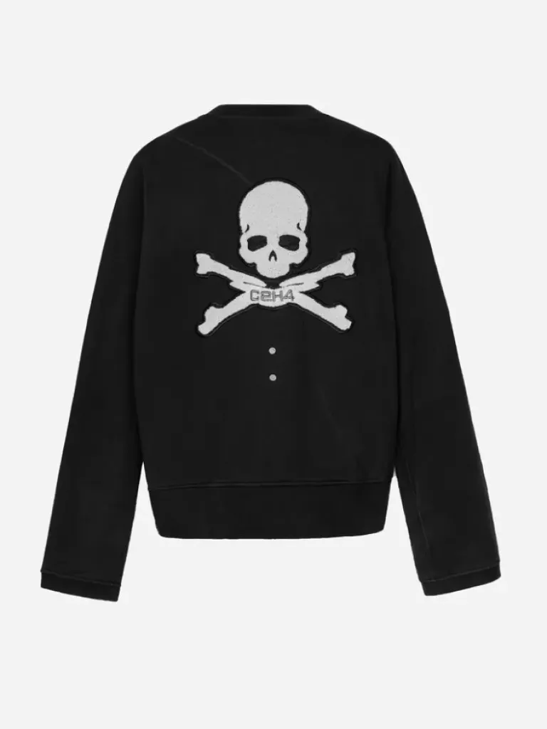 Men C2H4 ® X Mastermind Japan X Mmj Applique Logo Crewneck