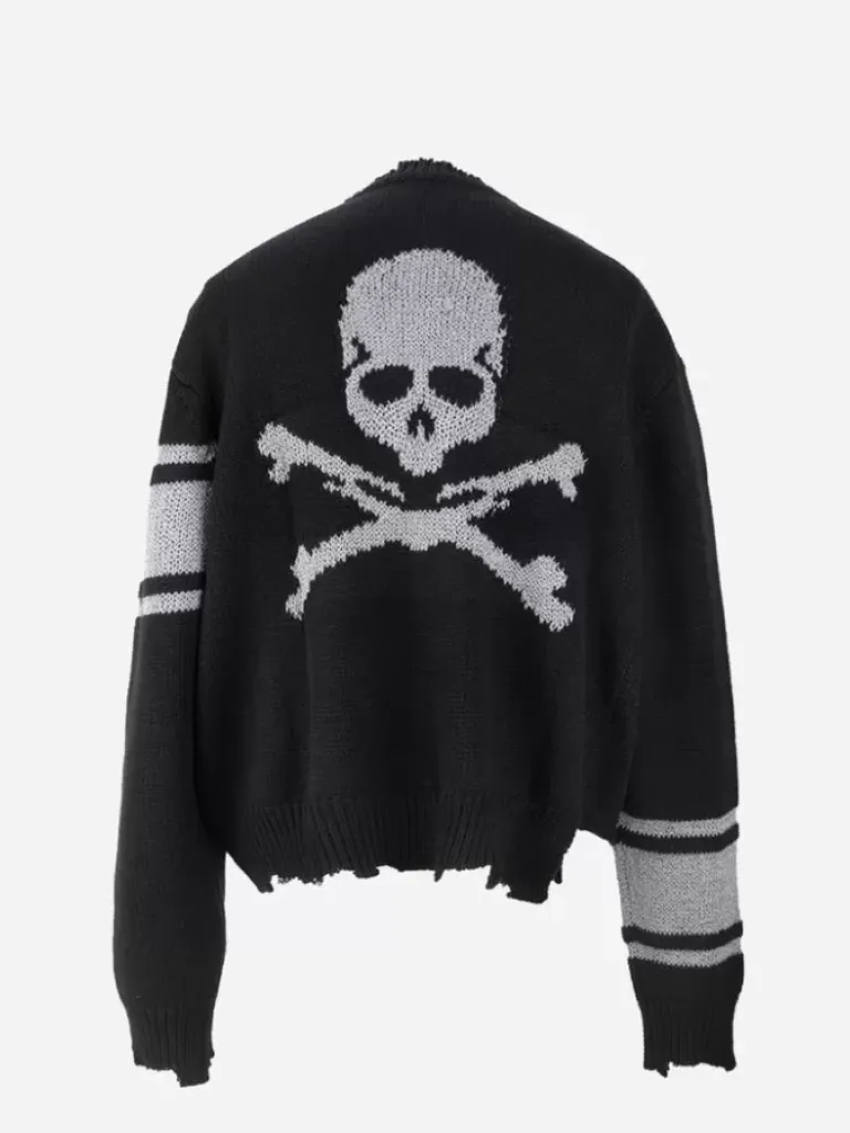 Men C2H4 ® X Mastermind Japan "C-Mastermind" Reflective Knit Sweater