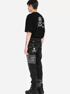 Men C2H4 ® X Mastermind Japan Double Waist Jeans