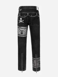 Men C2H4 ® X Mastermind Japan Double Waist Jeans