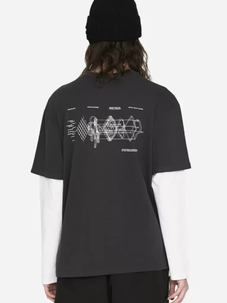 Men C2H4 ® X Vans Vol.2 Off The Wall Twofer Tee