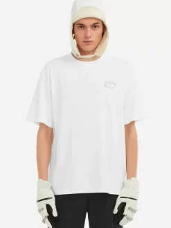 Men C2H4 006 - "Club Emblem Pin" Print T-Shirt