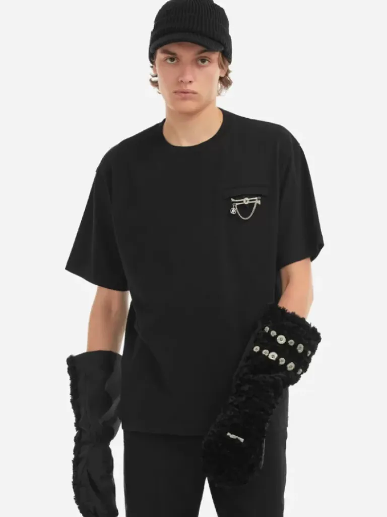 Men C2H4 006 - "Club Emblem Pin" T-Shirt