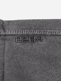 Men C2H4 002 - Cold-Dye Panelled Hoodie