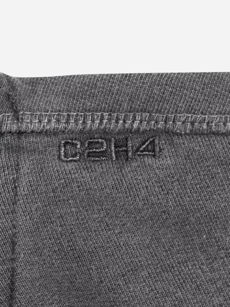 Men C2H4 002 - Cold-Dye Panelled Hoodie