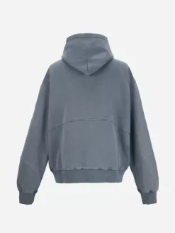 Men C2H4 002 - Cold-Dye Panelled Hoodie
