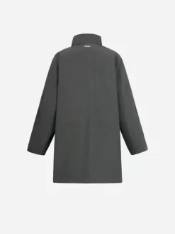 Men C2H4 006 - Continuous Zipper Quilted Coat