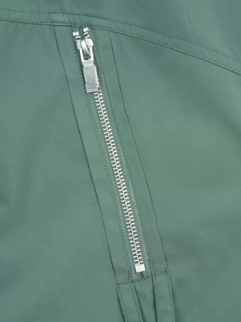 Men C2H4 006 - Contrast Knitted Flight Jacket