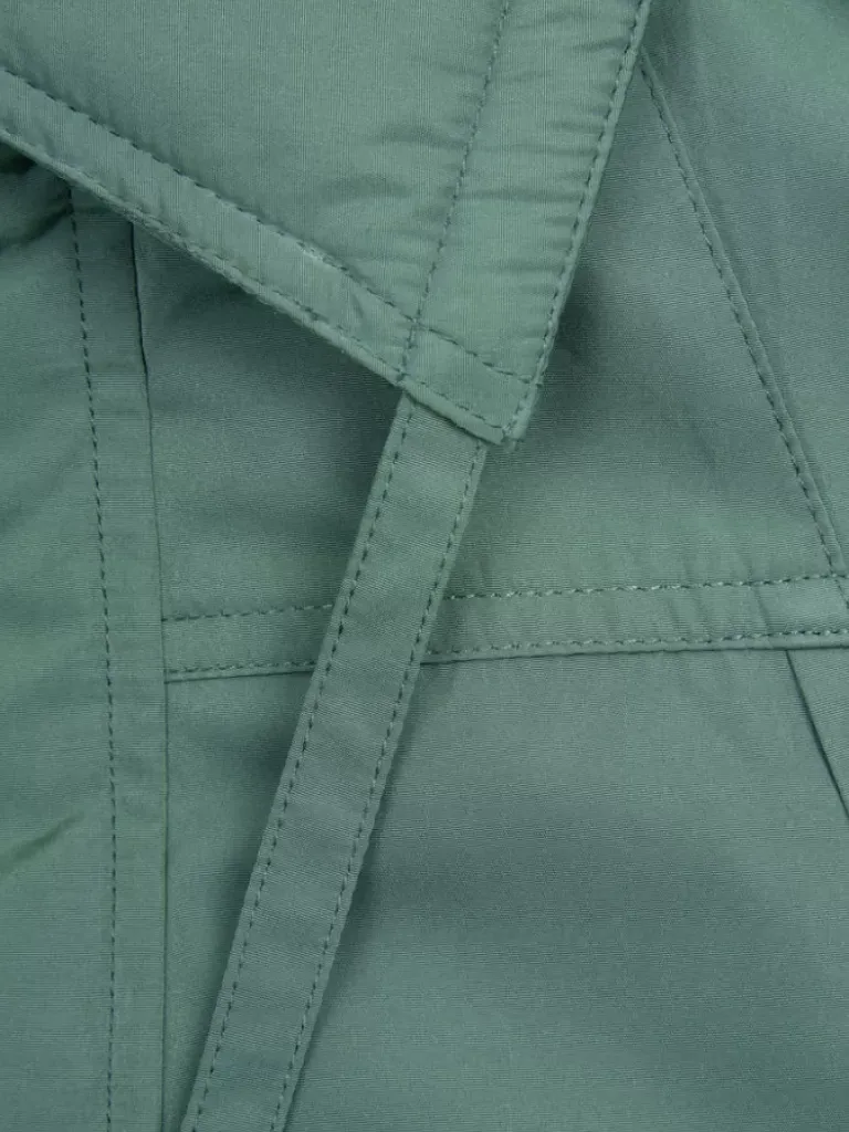 Men C2H4 006 - Contrast Knitted Flight Jacket