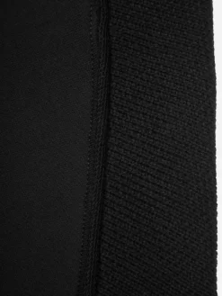 Men C2H4 005 - Contrast Raw Edge Sweater Hoodie