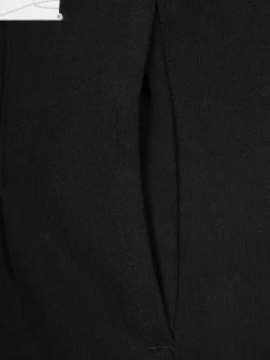 Men C2H4 005 - Contrast Raw Edge Sweater Hoodie