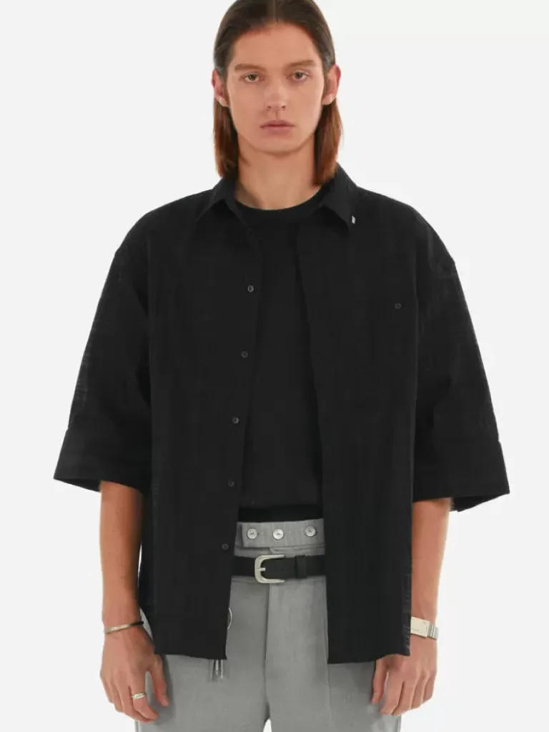 Men C2H4 007 - Corbusian Fold-Over Shirt