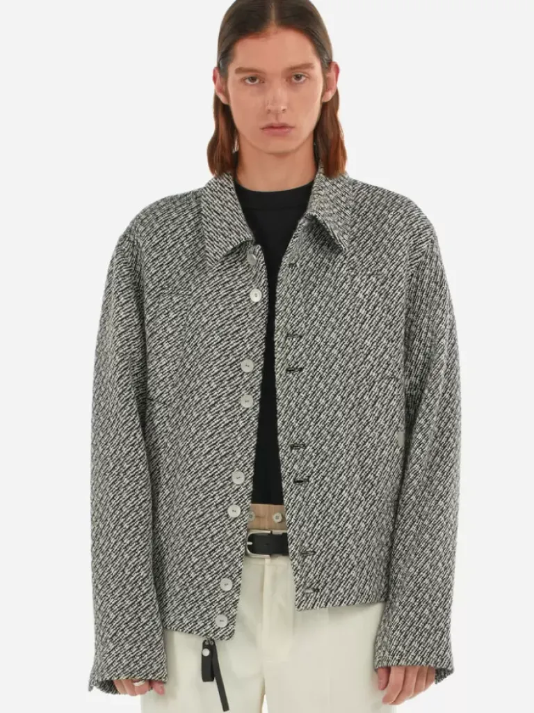 Men C2H4 007 - Corbusian Weaving Jacket